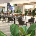 Killiney Cafe - Shaw House | Product Seen: [Corine Halved-Arm Chair - V2, Phenolic Outdoor Table Top – Rd600 + Cosson Table Base, Eunice Barchair – SH650 & Anderson Bar Table – Customisable]